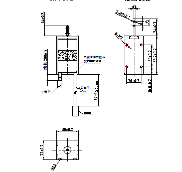 雙保持開關電磁鐵圖片